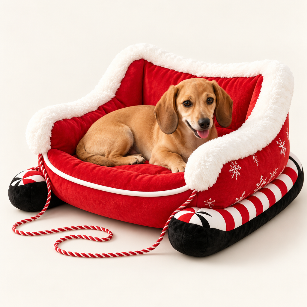 The Christmas Sleigh Bed